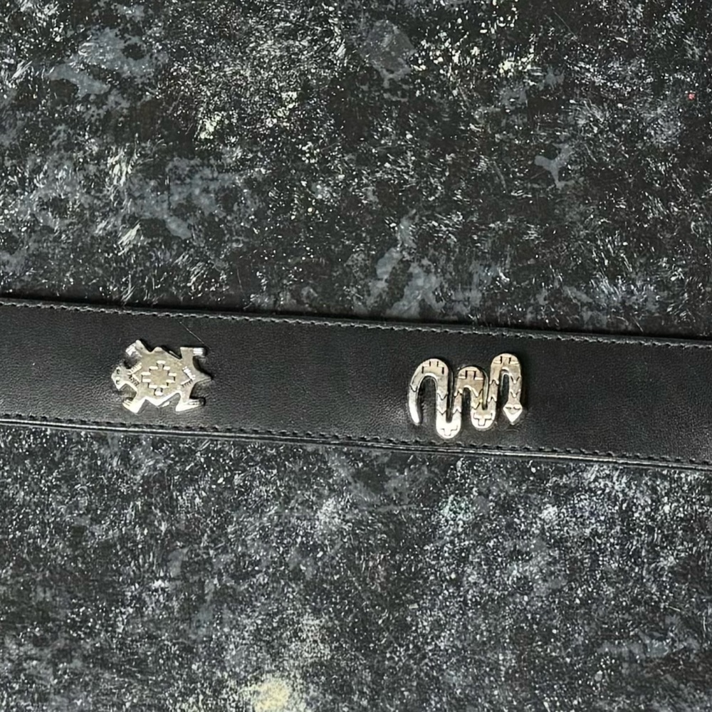 Leather belt